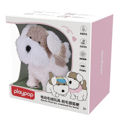 Playpop Elecrtic Plush- Fox Terrier Hat 