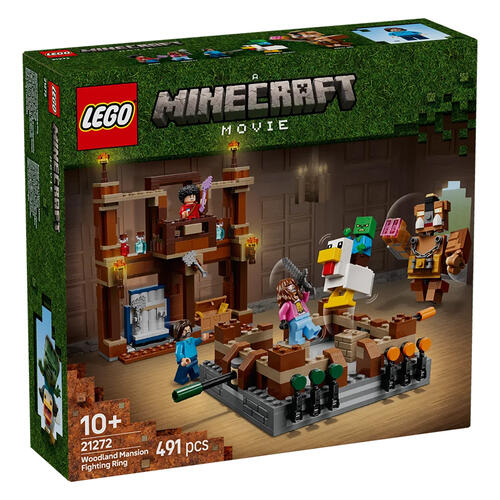 LEGO乐高 我的世界系列 21272 林地府邸对战擂台