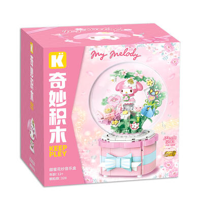 Keeppley Sweet Flower Silk Music Box