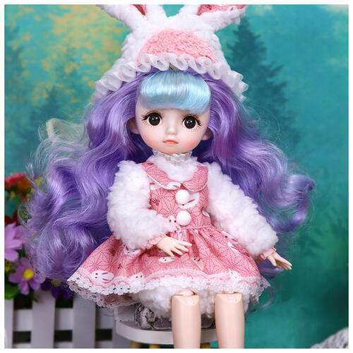 德必胜冰儿系列30CM粉色绵绵