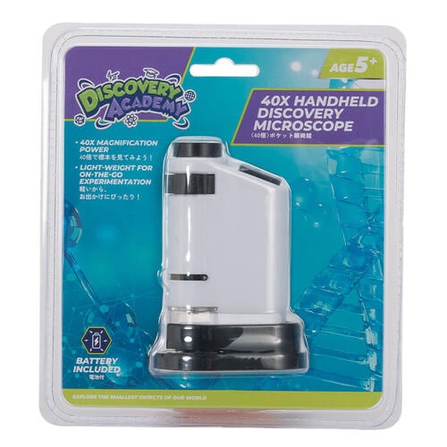 Discovery Academy 40X Handheld Discovery Microscope