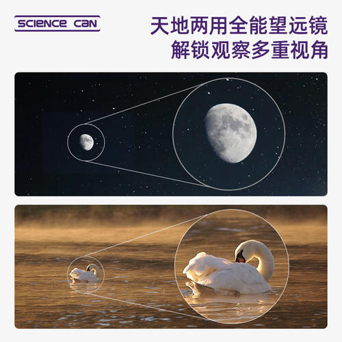 Science Can Astronomical Telescope - Assorted