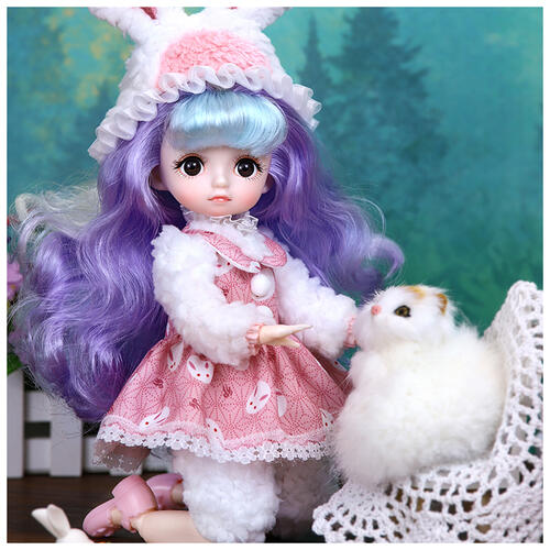 德必胜冰儿系列30CM粉色绵绵