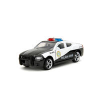 Jada 2006 Dodge Charger, Fast 5, Police Car | Glossy Black