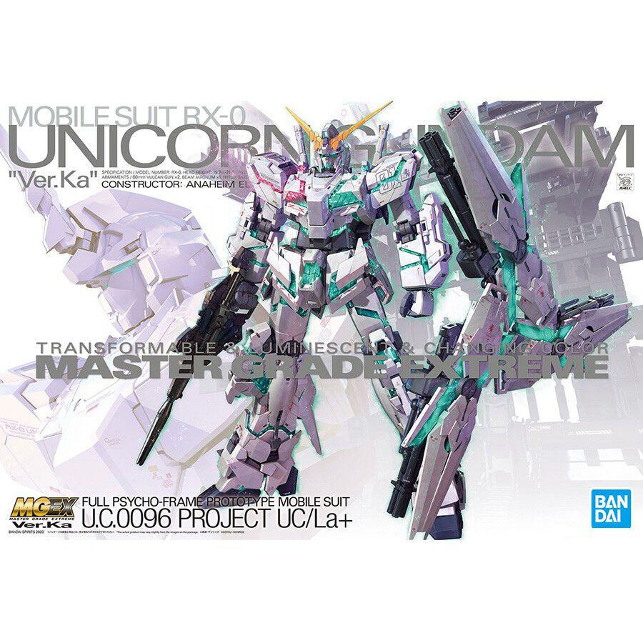 Bandai Mgex 1/100 Unicorn Gundam Ver.Ka | Toys”R”Us – China