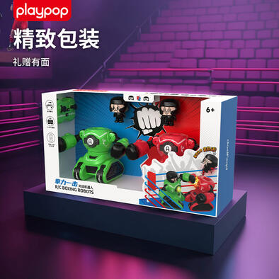 Playpop培玩宝  拳力一击-遥控对战机器人