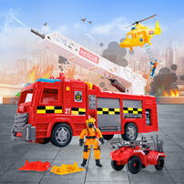 Rescue Force Emergency Team Playset