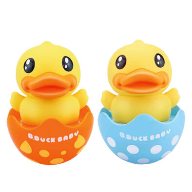 B.Duck小黄鸭 摇摆鸭不倒翁 1个 颜色随机