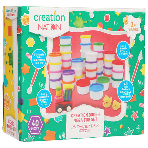 Creation Nation 彩泥40件装