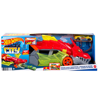 风火轮城市猛龙弹射运输车（内含1辆小车，其他需另购）