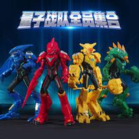 Auldey量子战队 恐龙变装人偶-剑龙霹雳