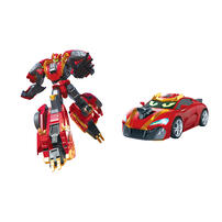 Metal Cardbot Red Blitz