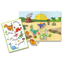 Master Momo's Dinosaurs World Magnetic Board