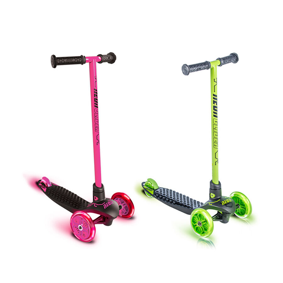 Neon glider deals scooter pink