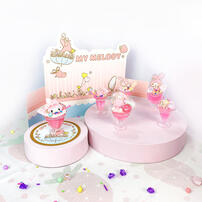 Sanrio Melody Diy Dessert House Gift Package
