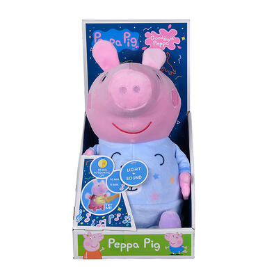 Peppa Pig Plush Good Night Peppa - Assorted