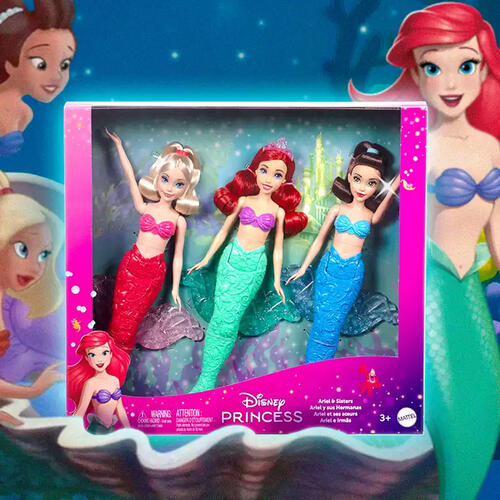 Disney Priness Fd Hyper 3 Mermaid Sisters