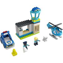 LEGO乐高 得宝系列 10959 警察局与警用直升机