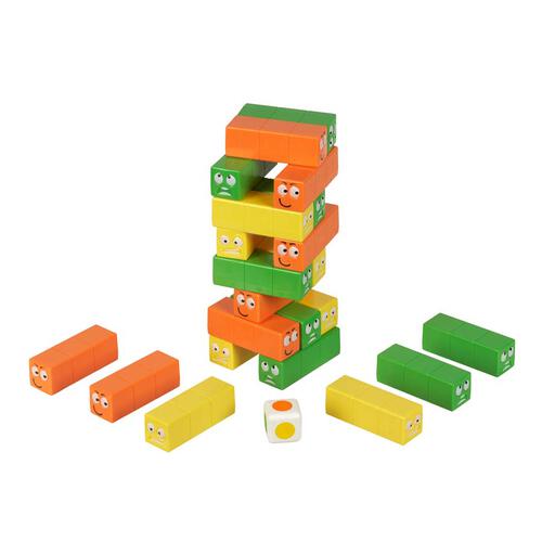 Play Pop Smiley Tower Action Game