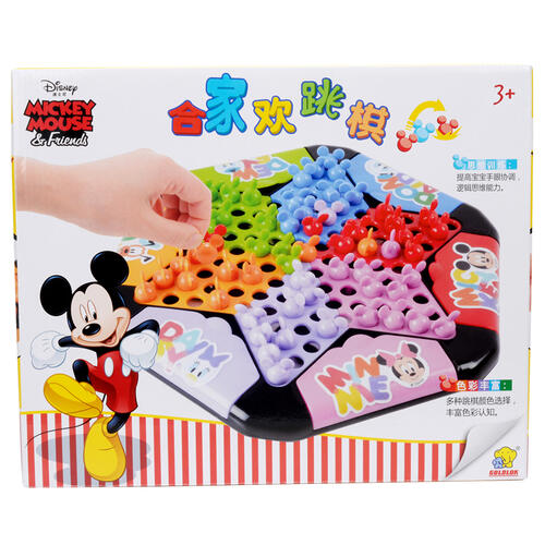 Disney迪士尼 米奇合家欢跳棋