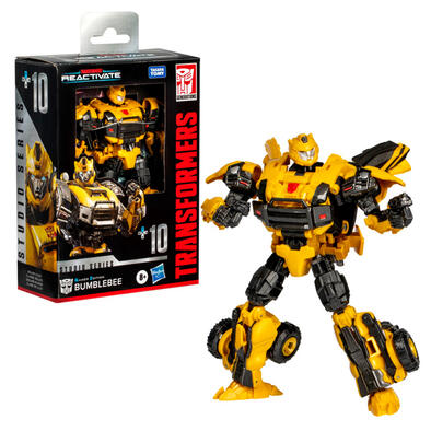 Transformers Toys Studio Series Deluxe Class Transformers: Reactivate 10 Bumblebee