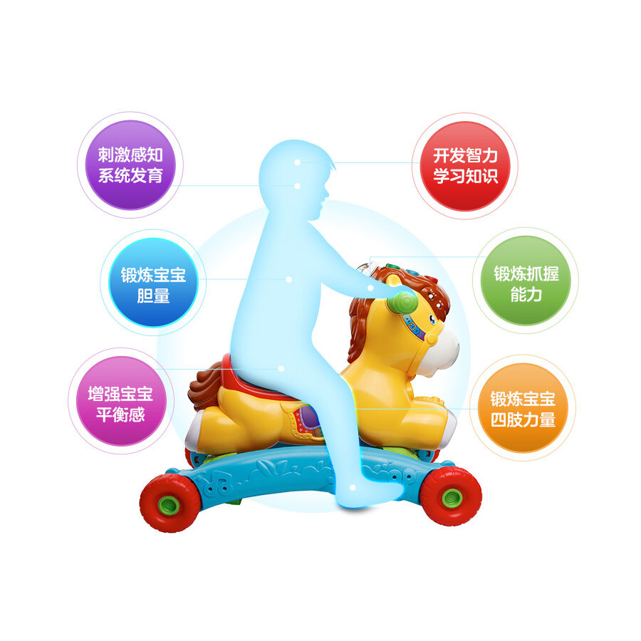 Vtech 2 In 1 Rock Ride Unicorn Assorted Toys R Us China