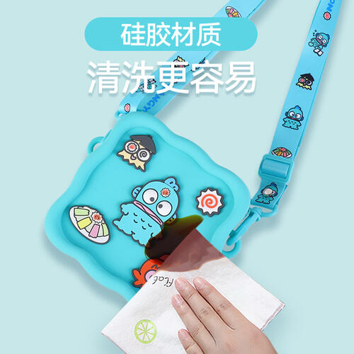 三丽鸥人鱼汉顿-贴片方形包