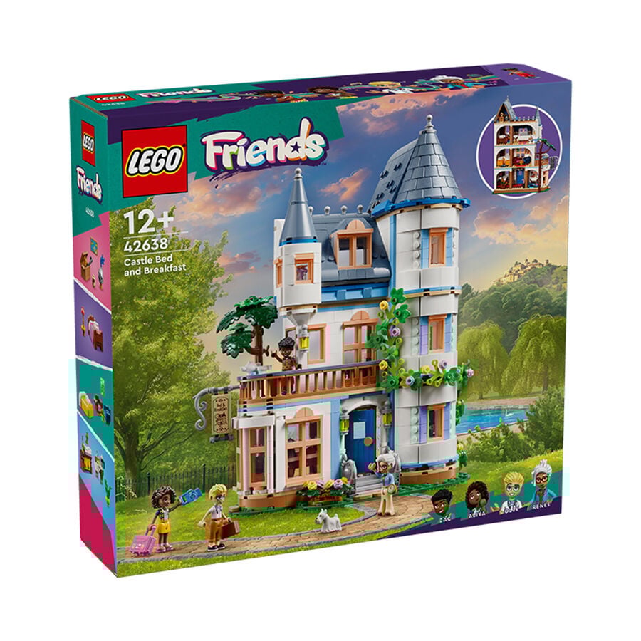 LEGO Friends Castle Bed and Breakfast 42638 Toys R Us China Official Website