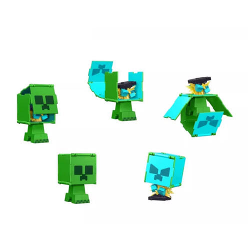 Minecraft Flip Figure Asst - Spring Driver - Assorted