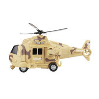 Ling Li Bao 1:16 Friction Military Army Helicopter