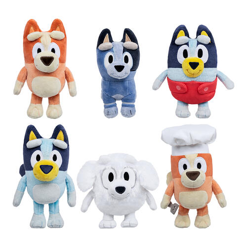 Bluey S10 Plush S/Pk Cdu - Assorted