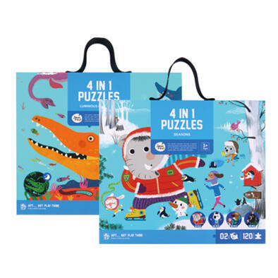 Joan Miro 4 In 1 Puzzle - Assorted