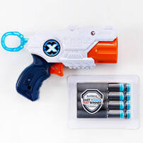 Zuru X-Shot B-S001-Zuru X-Shot- Mk 3 (8 Darts) Open Box,Bulk,12Pieces,No Inner,Std Color