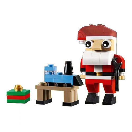 LEGO乐高 节日系列30573圣诞老人拼砌包