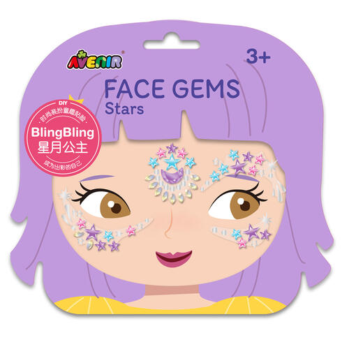 Avenir Face Gems - Assorted