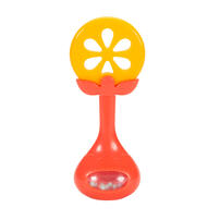 Top Tots Orange Teether 'n Rattle