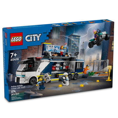 LEGO乐高 城市系列60418 警用指挥车