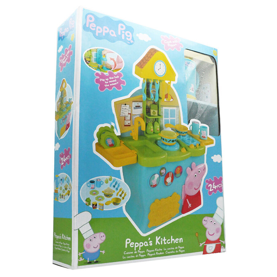 Peppa pig kitchen sale set toys r us