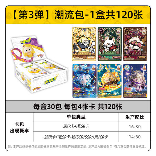 Eggy Party -Cute Fun Collection Card - Assorted