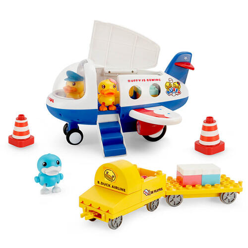 B.Duck Inertial Wheel Aircraft Building Blocks