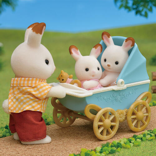 Sylvanian Families 森贝儿家族 巧克力兔双胞胎家具套