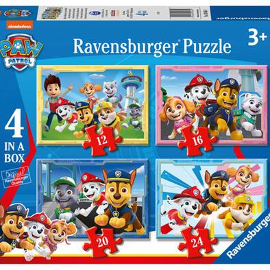 Ravensburger睿思12/16/20/24片装儿童拼图-汪汪队立大功（2021新款）