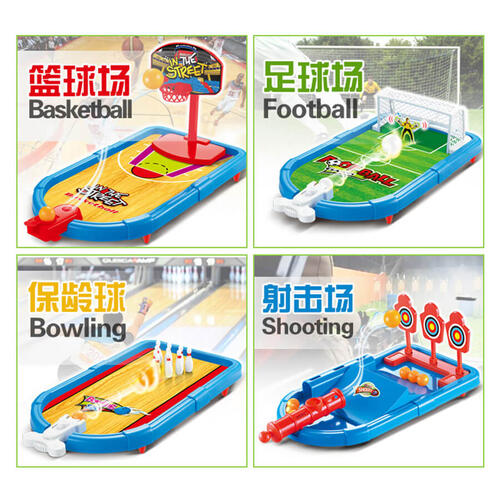 P&C Toys 4合1桌面游戏套装(弹珠游戏台)
