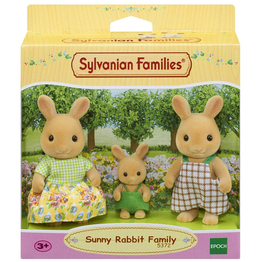 Sylvanian Families Sunny Bunny Family Toys R Us China Official
