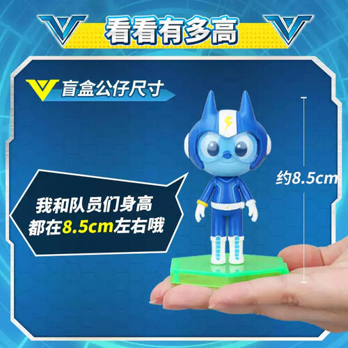 迷你特工队-超威战队公仔盲盒 - 随机发货 非卖品