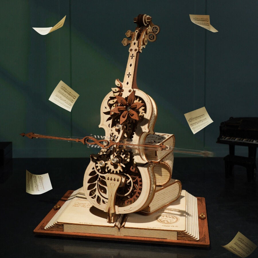 Rokr若客机械八音盒秘境·大提琴| 玩具反斗城中国官方网站| Toys