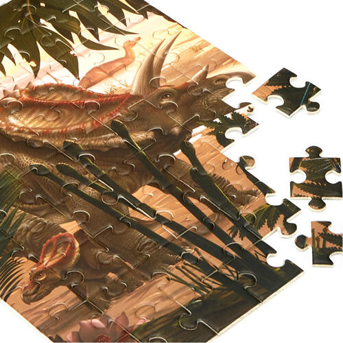 Cubicfun Tyrannosaurus Rex/Triceratops -Assorted