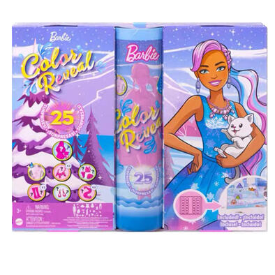 Barbie Color Reveal Advent Calendar Refresh - Assorted