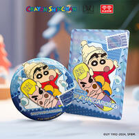 Play infinitely Crayon Xiaoxin Global Travel Series Tinplate Badge - Assorted