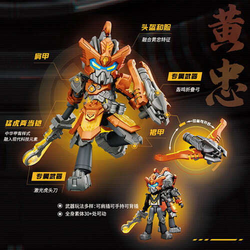 Bloks Hero Unlimited Classic Edition Battle Suit by Huang Zhong